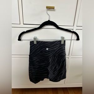 Lululemon wunder train shorts